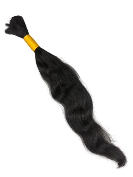 East European Hair Schnitthaar-Zopf - 50 cm, remy, single drawn