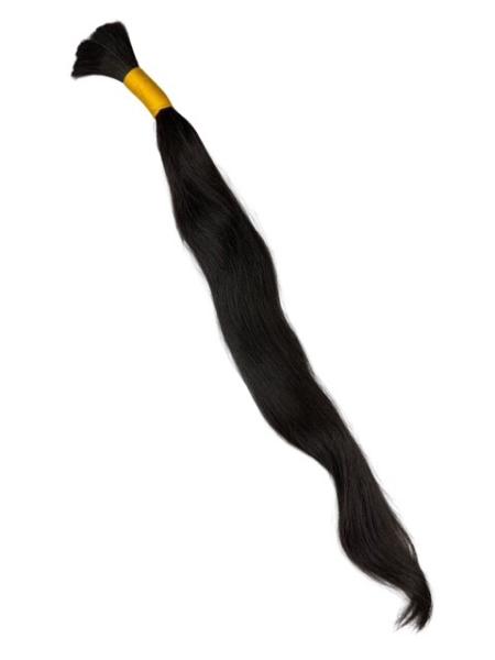 East European Hair Schnitthaar-Zopf - 65 cm, remy, single drawn