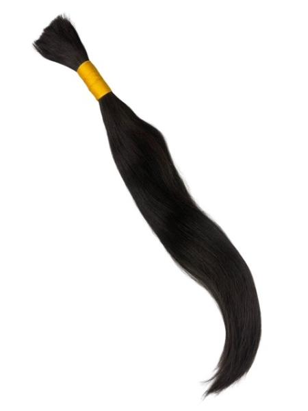 East European Hair Schnitthaar-Zopf - 55 cm, remy, single drawn