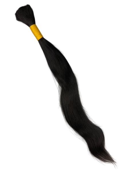 East European Hair Schnitthaar-Zopf - 60 cm, remy, single drawn