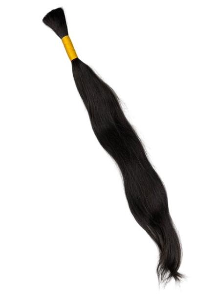 East European Hair Schnitthaar-Zopf - 55 cm, remy, single drawn