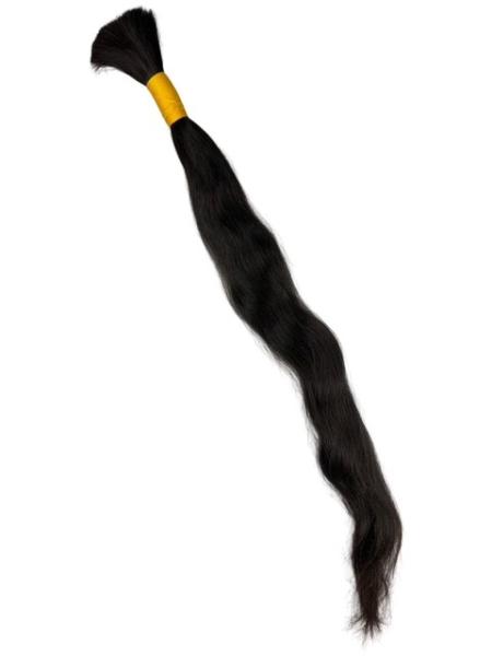 East European Hair Schnitthaar-Zopf - 65 cm, remy, single drawn