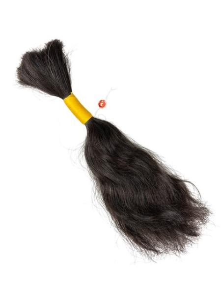 Raw European Hair Braid - 25 cm, Remy, Single Drawn