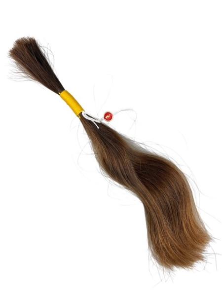 Europäischer Schnitthaar-Zopf - 25 cm, remy, single drawn