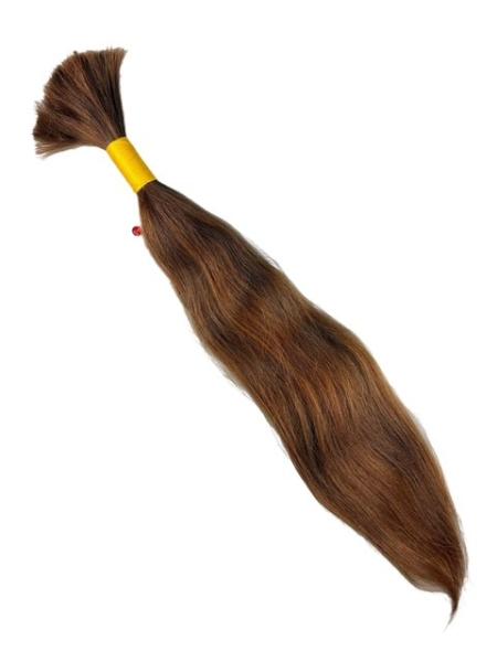 Europäischer Schnitthaar-Zopf, remy, single drawn, 55 cm