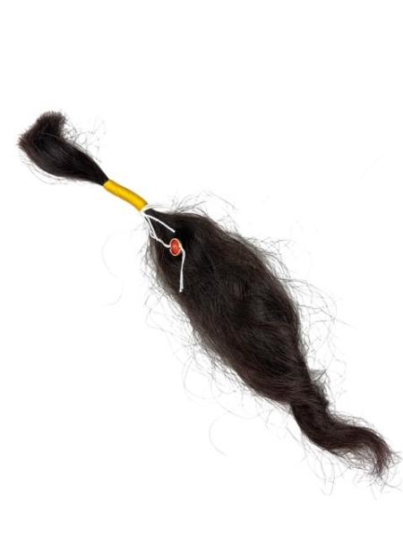 Europäischer Schnitthaar-Zopf - 25 cm, remy, single drawn