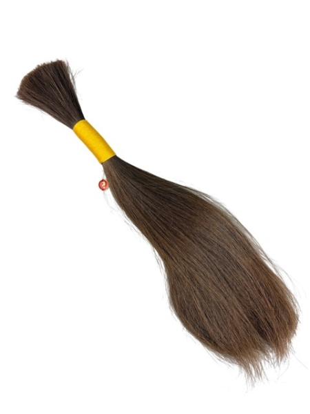 Europäischer Schnitthaar-Zopf - 30 cm, remy, single drawn