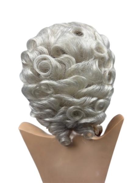 Damen-Rokoko-Perücke, Büffelhaar - Größe 58 cm