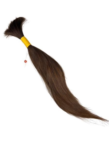 Europäischer Schnitthaar-Zopf - 40 cm, remy, single drawn