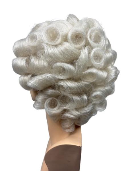 Damen-Rokoko-Perücke, Büffelhaar - Größe 55 cm