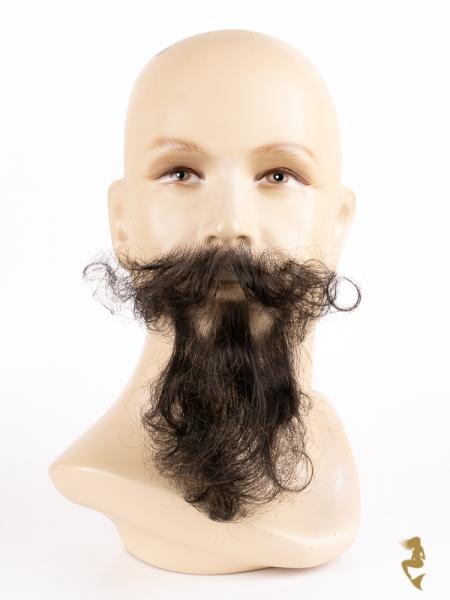 Kinnbart mit passendem Schnurrbart