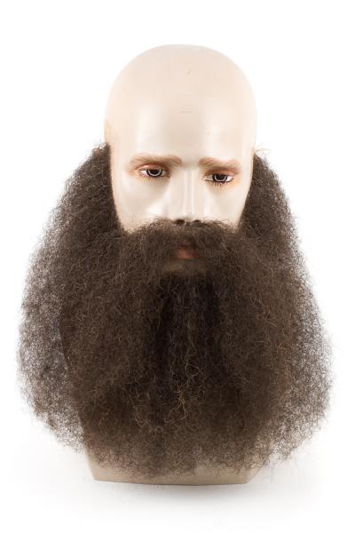 Beard With Matching Moustache, Creped Hair