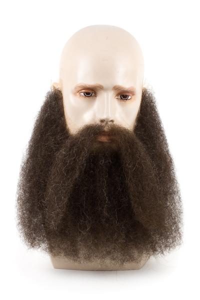 Beard With Matching Moustache, Creped Hair