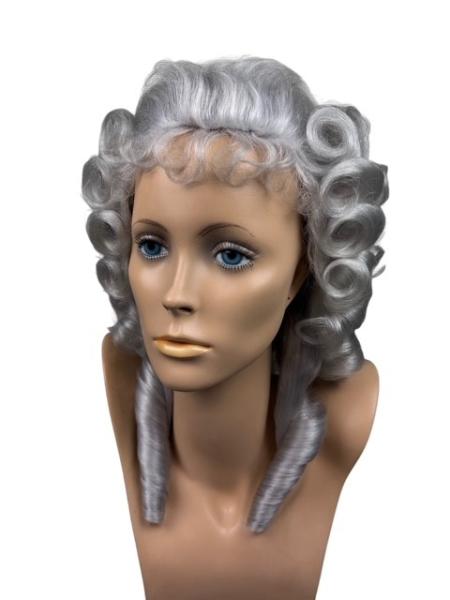 Rococo Lady Hairstyle, yak hair - size 58 cm