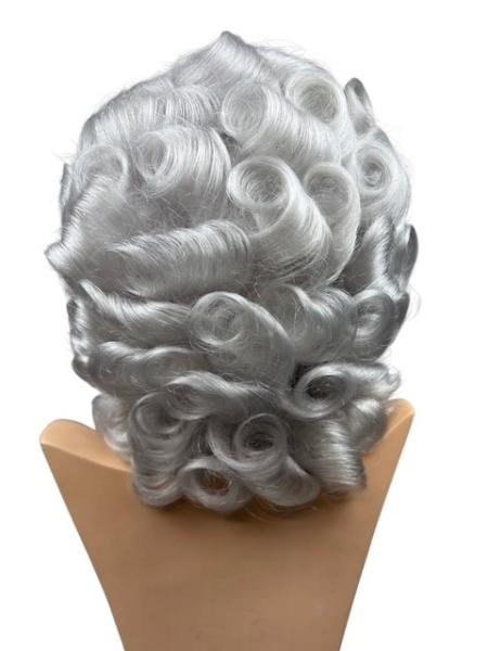Rococo Lady Hairstyle, yak hair - size 58 cm