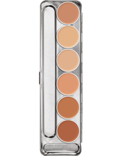 Rubber Mask Grease Palette 6 Colors - 20 ml - Standard