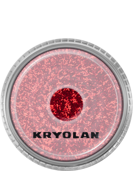 Polyester Glimmer - 4 g - Bright Red