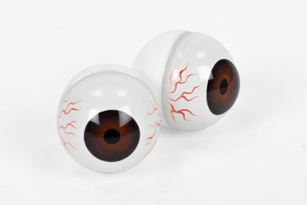 Figure Eyes Made Of Glass