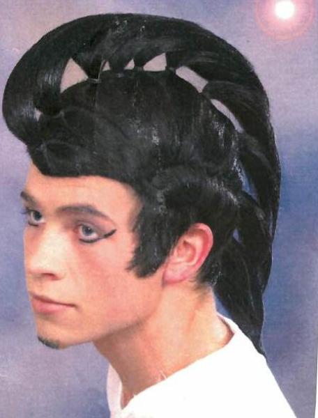Perücke Samurai