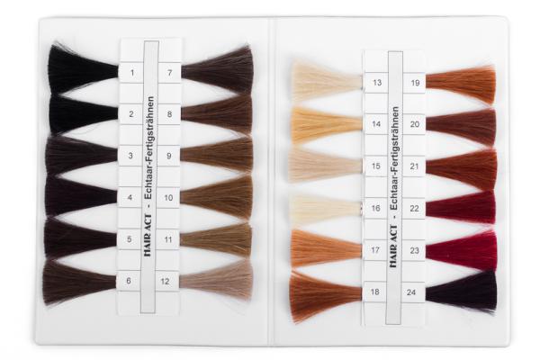 HAIR ACT colour chart