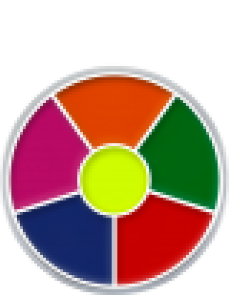 Cream Color Circle UV-Dayglow - 30 g - Standard