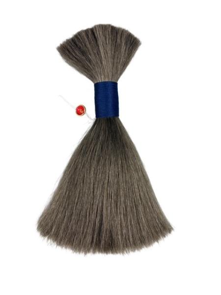 50 g Yak Hair from the belly - Straight, hairlength 15 cm