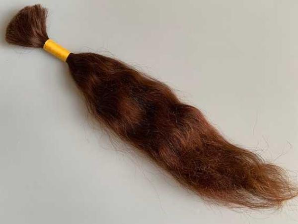 Raw European Hair Braid - 45 cm, Remy, Single Drawn