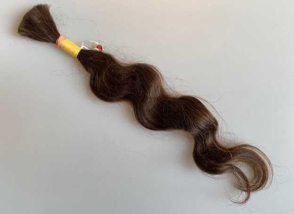 Raw European Hair Braid - 65 cm, Remy, Single Drawn