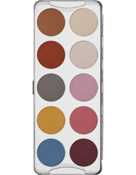 Eye Shadow Palette 10 Colors - 25 g - Iridescent