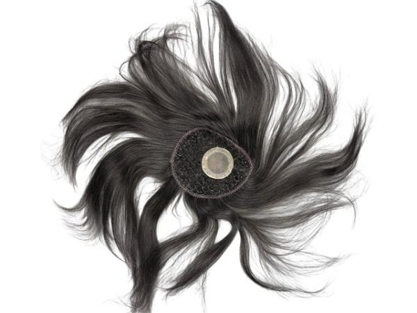 Integration Hairpiece, human hair - with crown