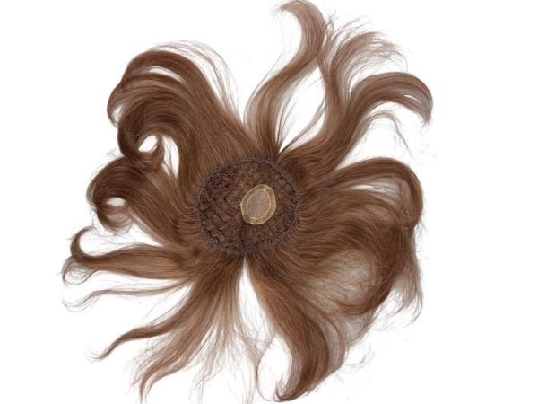 Integration Hairpiece, human hair - with crown