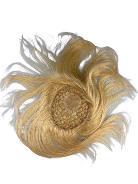 Integration Hairpiece, human hair - with crown