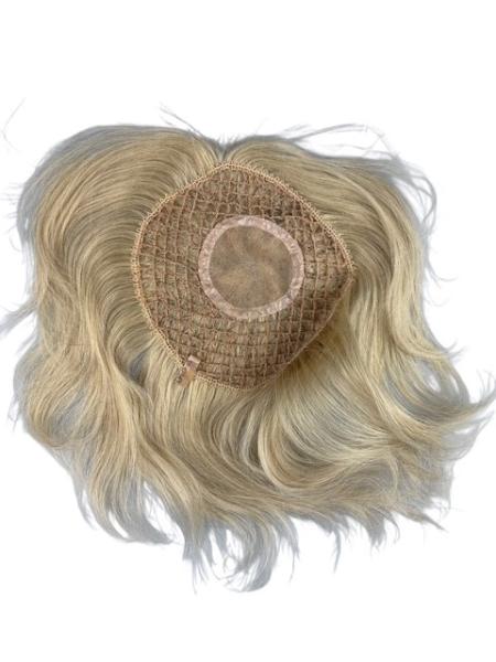 Integration Hairpiece, human hair - with crown