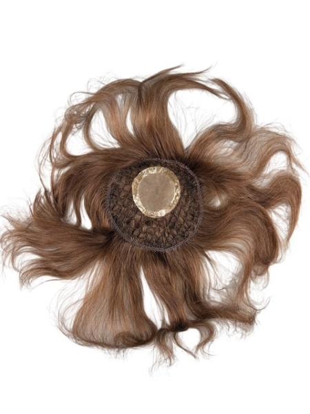 Integration Hairpiece, human hair - with crown