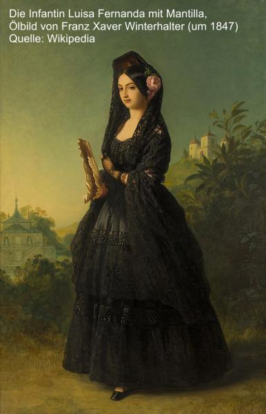 original spanischer Mantilla Kamm