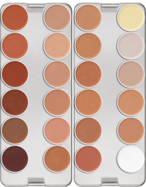 Ultra Foundation Palette 24 Colors - 90 g - Nr. 1