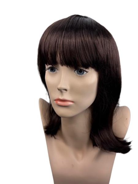 Spice - Page wig, dark brown