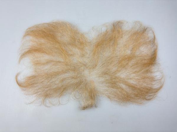 Chest Hair Toupee, blonde - human hair