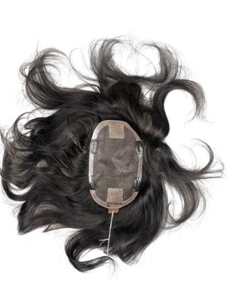 Human Hair Hairpiece "Magic-Top-A-HH"