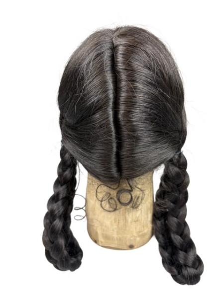 Doll Wig, human hair - size 39 cm