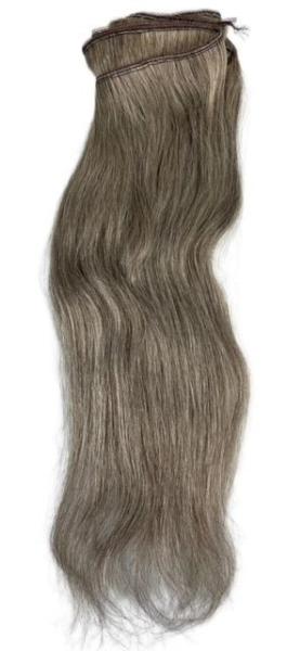 Indian Natural Hair Weft with Weaving-Band - 60 cm