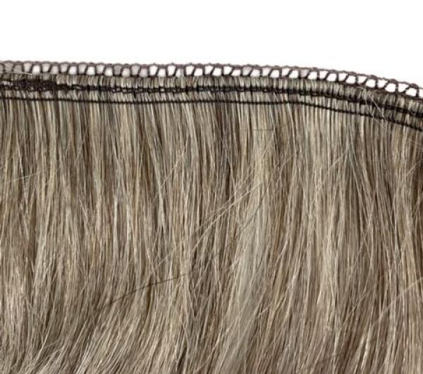 Indian Natural Hair Weft with Weaving-Band - 60 cm