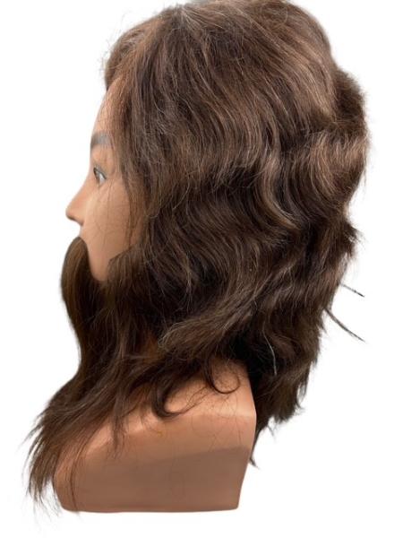 Mannequin head with beard