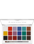 Aquacolor Set 18 Colors - 60 g - Basic